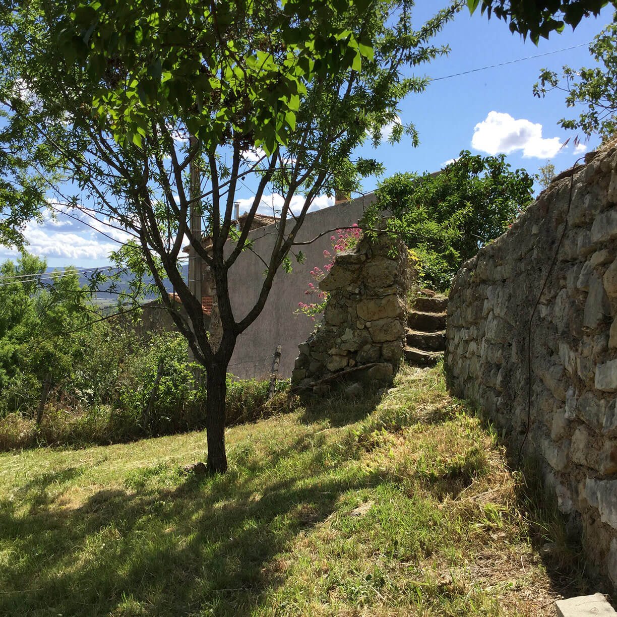 Garten in Seillons-Source-d-Argens - Provence - Südfrankreich - Département du Var